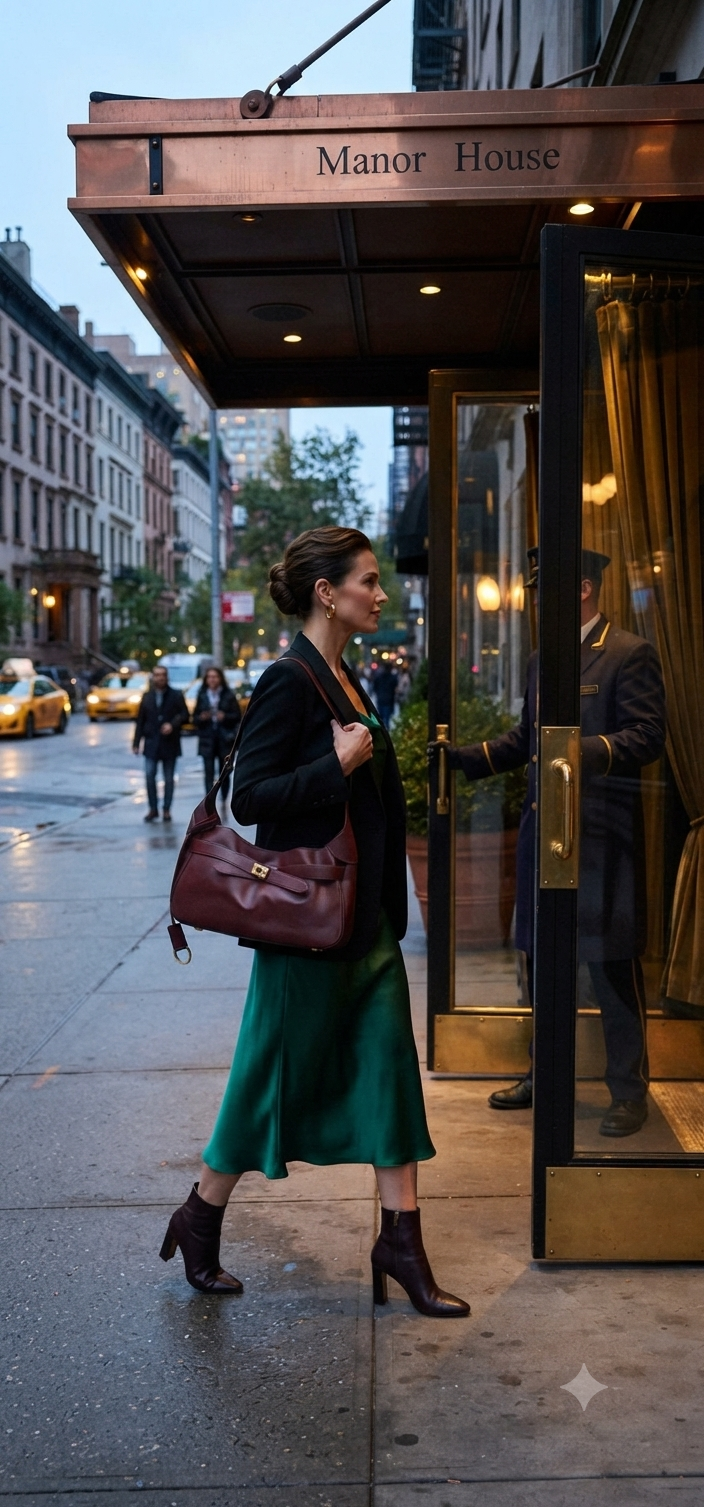 Bellissimo Genuine Leather Shoulder Buckle Bag – Burgundy