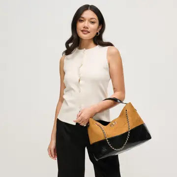 Eliana Tote Tan Black