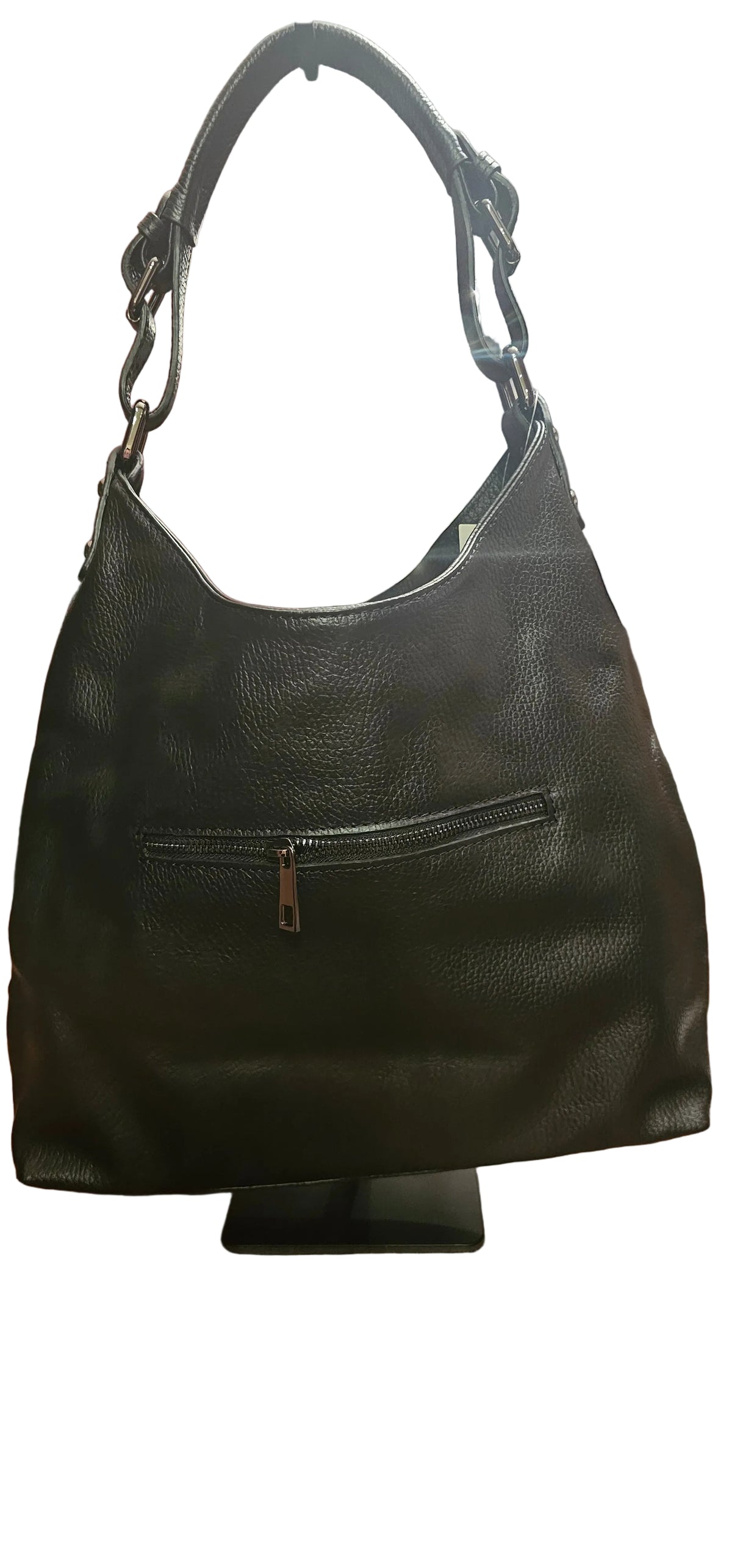 Scarlet Sax Palermo Genuine Italian Leather Shoulder Bag – Sable
