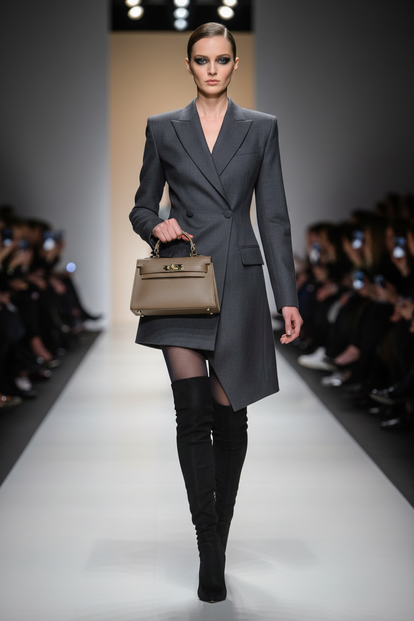 Borsetta Donna "Kelly" Taupe