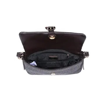 Gloria Straw Crossbody - Chocolate