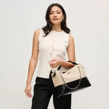 Eliana Tote Stone Black