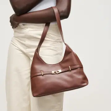 Camila Shoulder Bag Chocolate