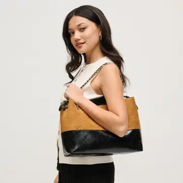 Eliana Tote Tan Black
