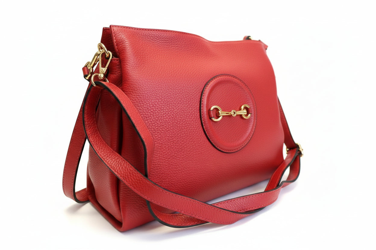 Roma Metal Clamp Rosso