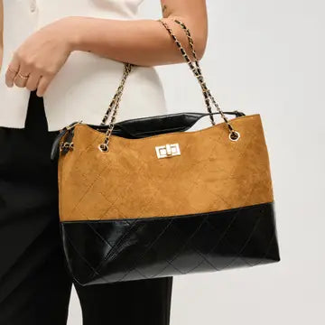 Eliana Tote Tan Black