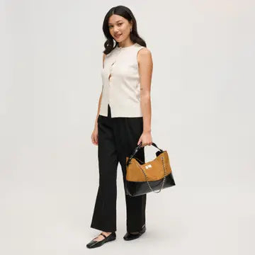 Eliana Tote Tan Black