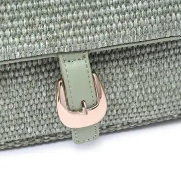 Gloria Straw Crossbody Sage