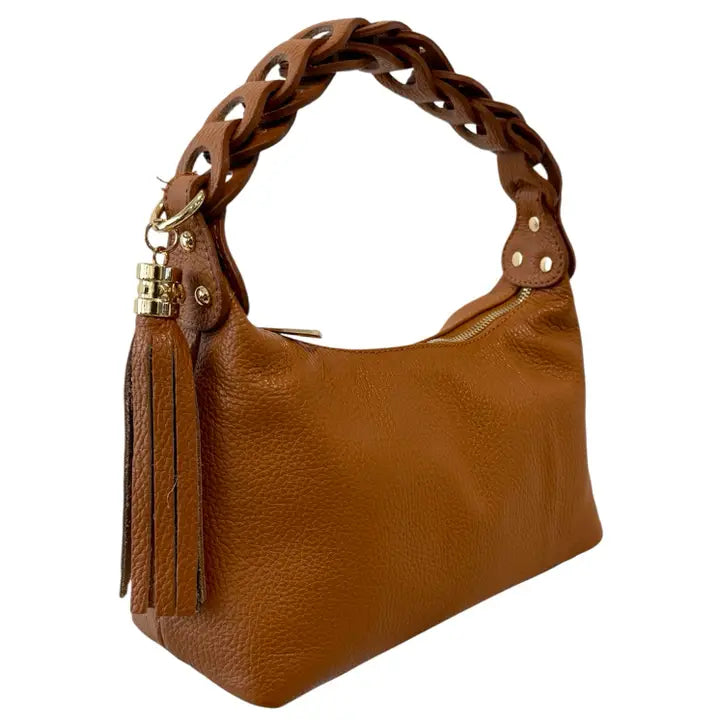 Firenze Braided Handle Brown